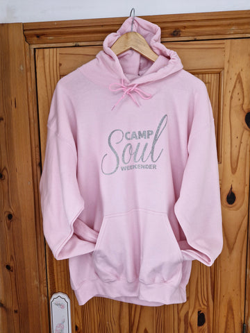 CAMP SOUL WEEKENDER '24 GLITTER HOODIE